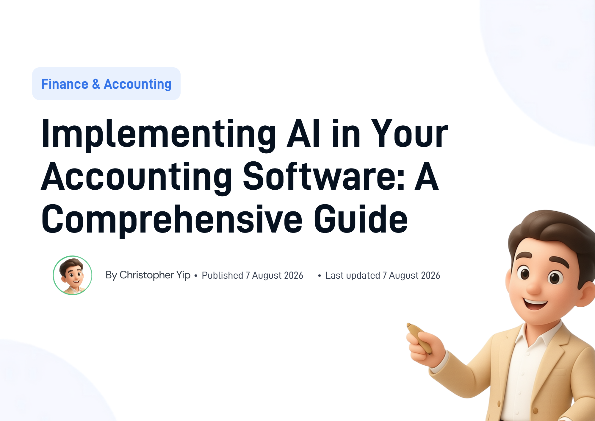 Cover image for Implementing AI in Your Accounting Software: A Comprehensive Guide