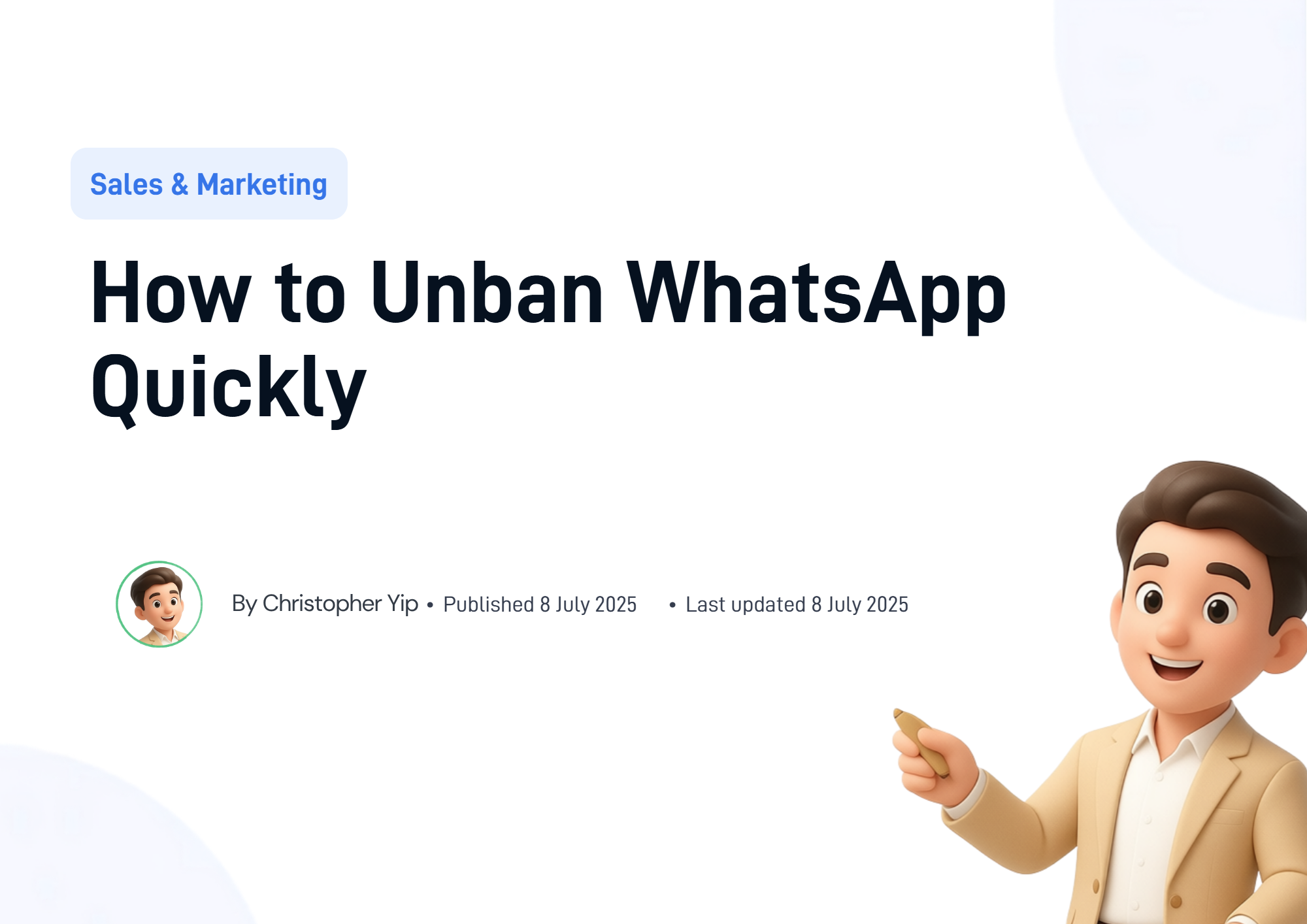 Cover image for How to Unban WhatsApp Quickly
