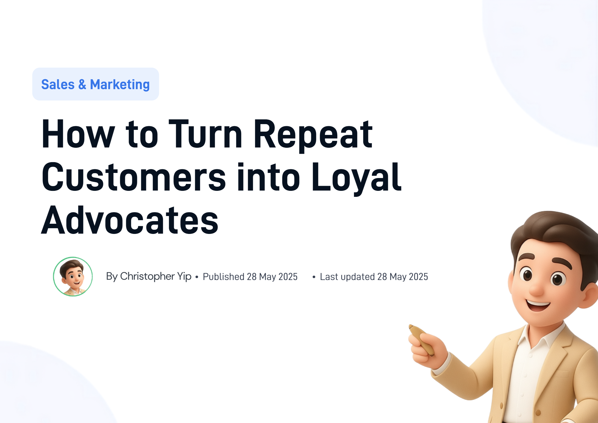 Cover image for How to Turn Repeat Customers into Loyal Advocates