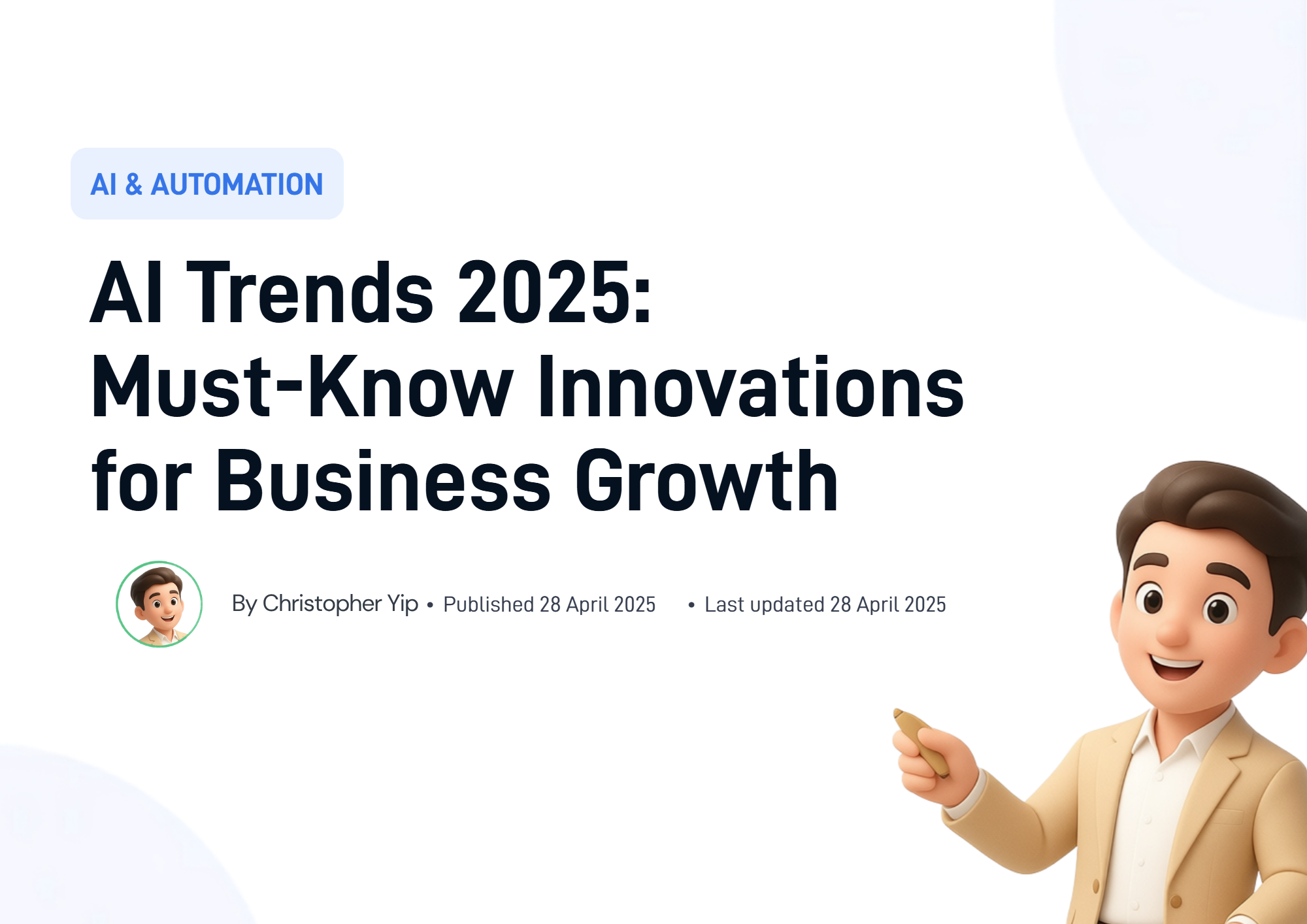 Cover image for AI Trends 2025: Must-Know Innovations for Business Growth