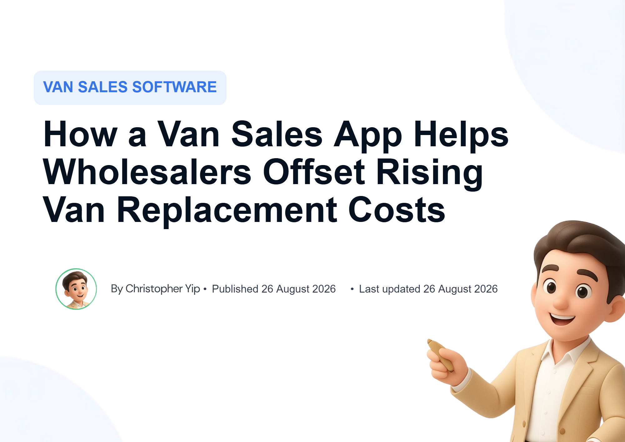 Cover image for How a Van Sales App Helps Wholesalers Offset Rising Van Replacement Costs