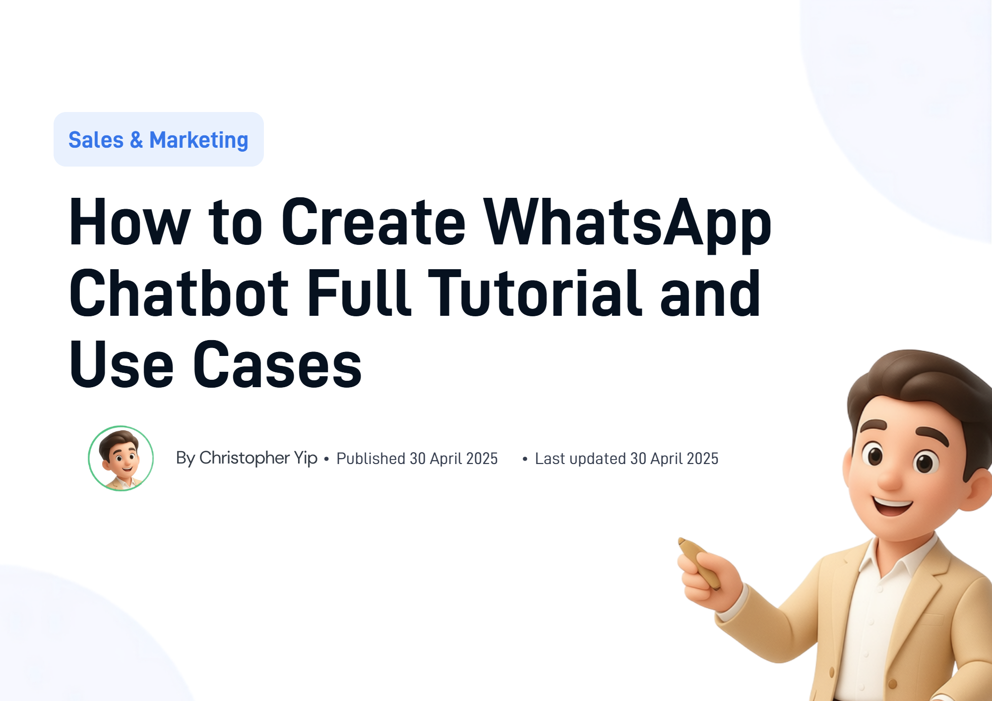 Cover image for How to Create WhatsApp Chatbot: Full Tutorial and Use Cases