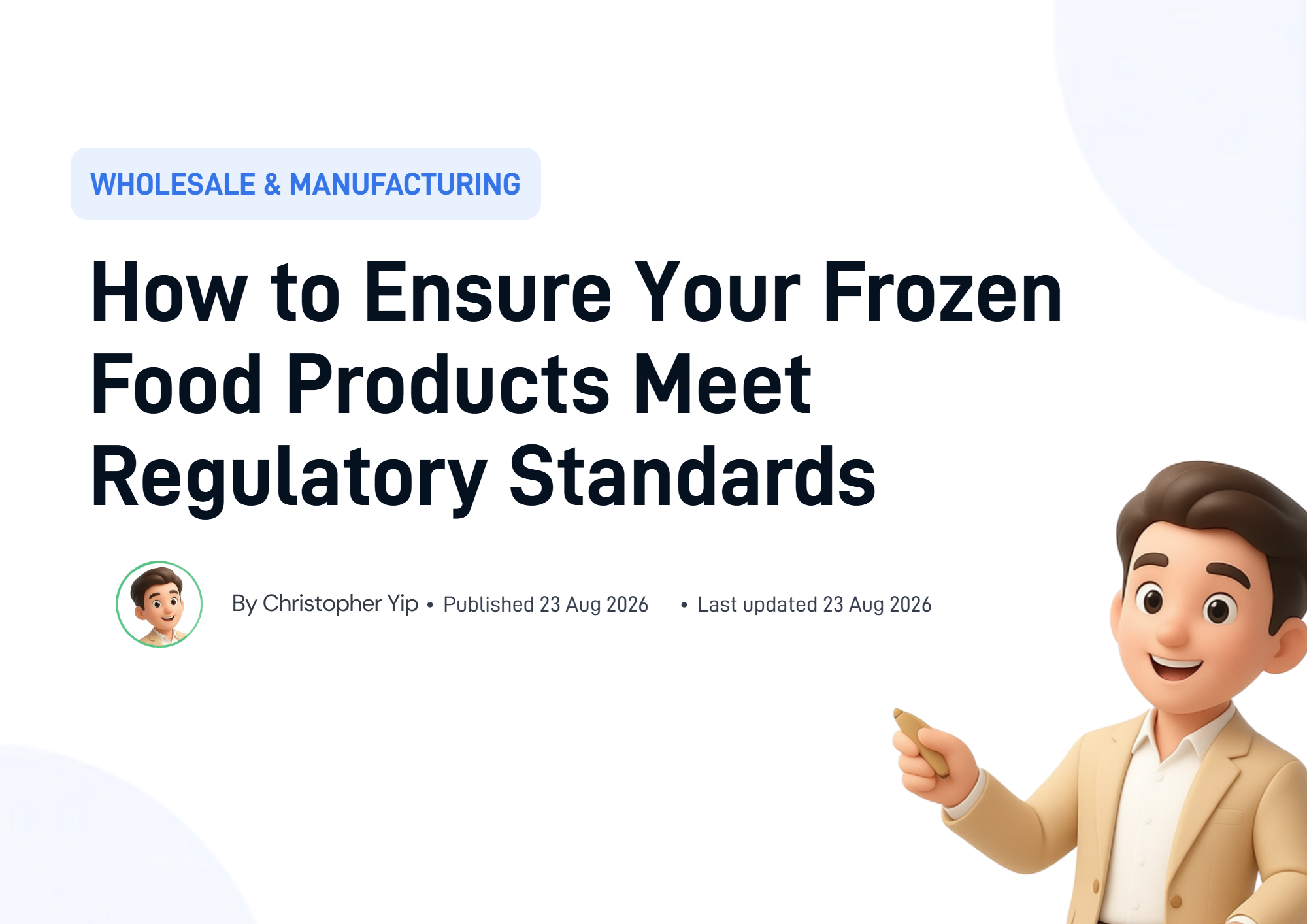 Cover image for How to Ensure Your Frozen Food Products Meet Regulatory Standards