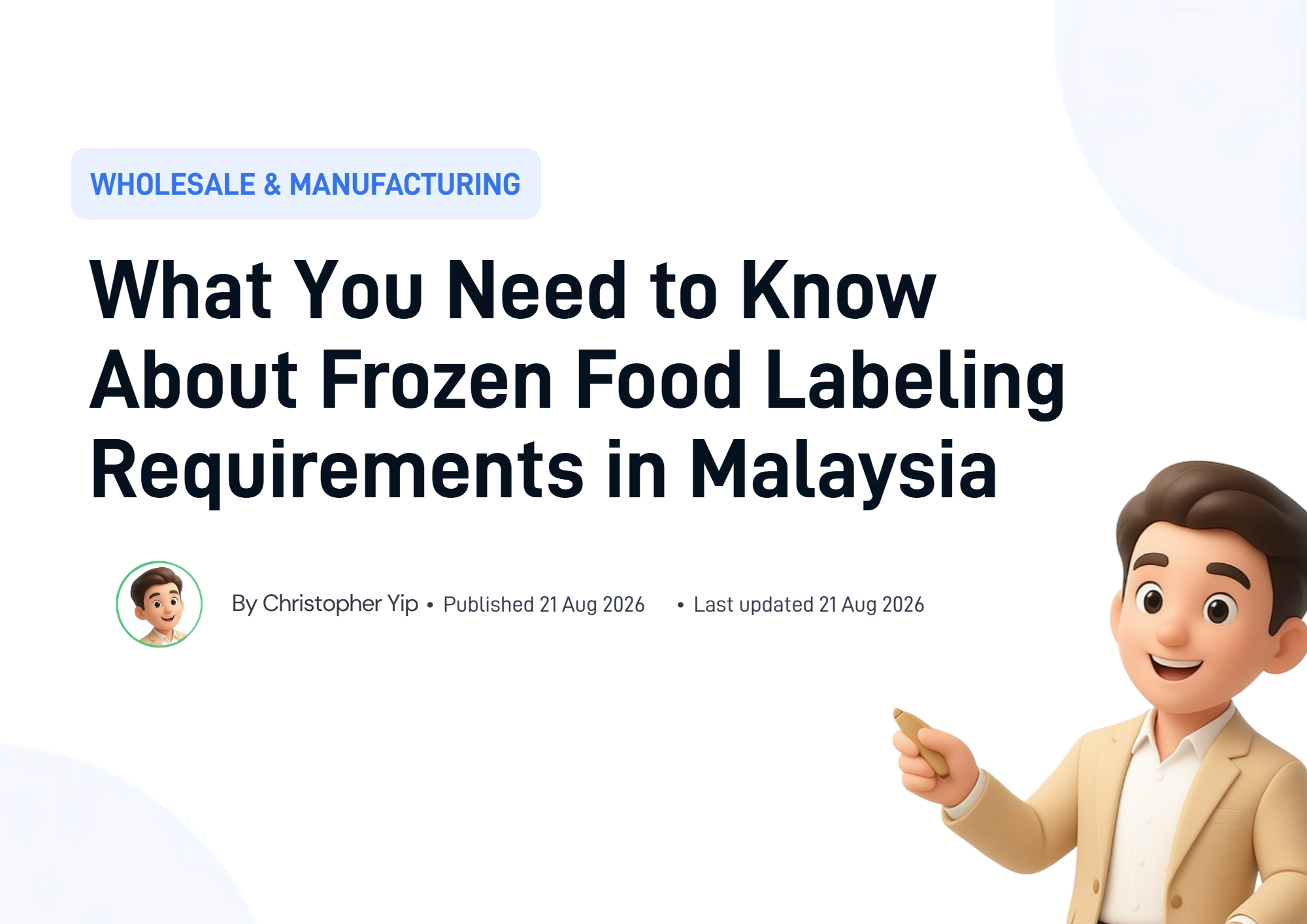 Cover image for What You Need to Know About Frozen Food Labeling Requirements in Malaysia